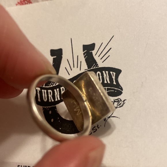 Sterling silver turquoise ring - Picture 4 of 6